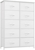 Chest of Drawers for Bedroom 10 Fabric Tall
