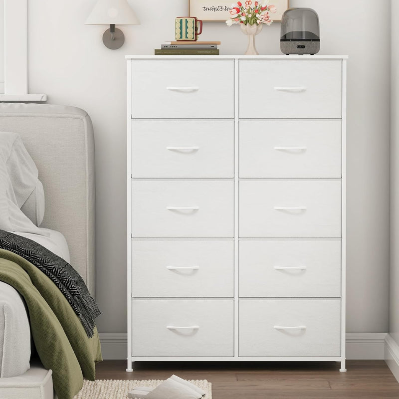 Chest of Drawers for Bedroom 10 Fabric Tall