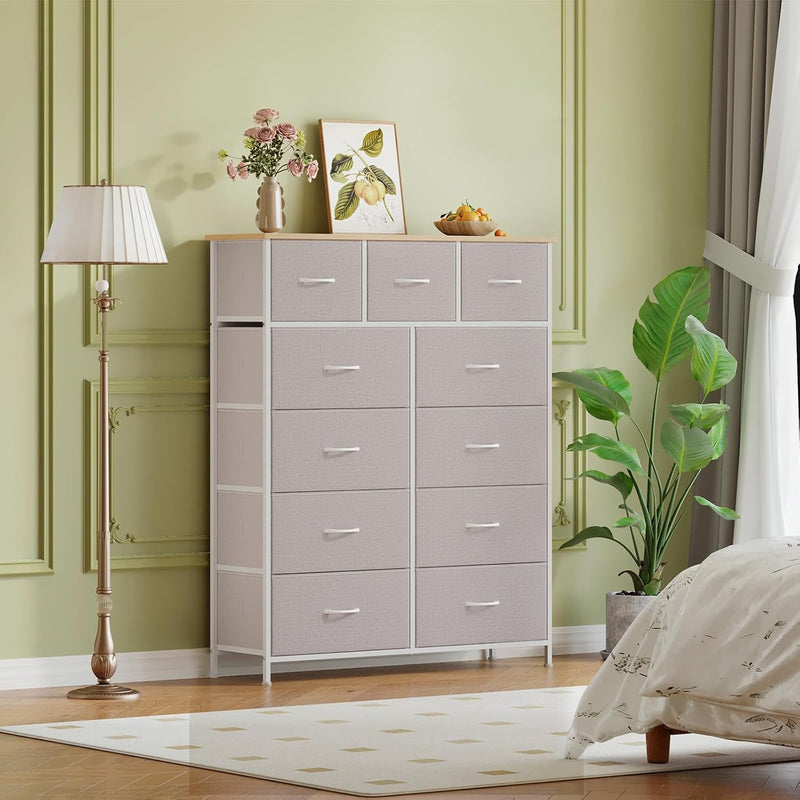 Chest of Drawers for Bedroom 9 Fabric Tall