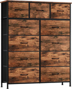 Chest of Drawers for Bedroom 9 Fabric Tall