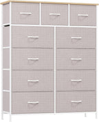 Chest of Drawers for Bedroom 9 Fabric Tall