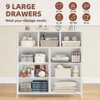 Chest of Drawers for Bedroom 7 Fabric