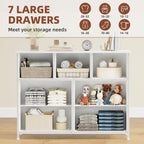 Chest of Drawers for Bedroom 7 Fabric