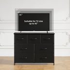 Chest of Drawers for Bedroom 9 Fabric