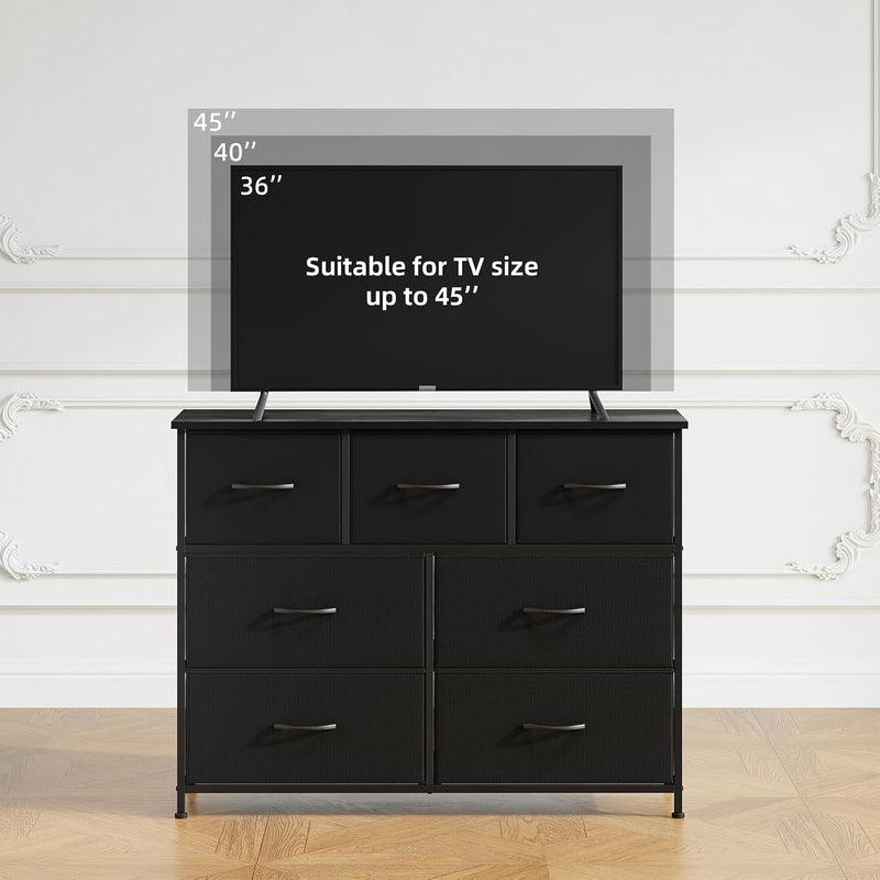 Chest of Drawers for Bedroom 9 Fabric