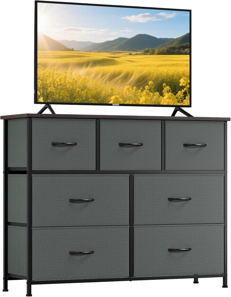 Chest of Drawers for Bedroom 9 Fabric Tall