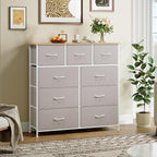 Chest of Drawers for Bedroom 9 Fabric Tall