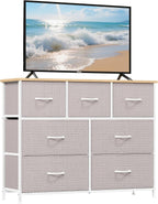 Chest of Drawers for Bedroom 9 Fabric Tall