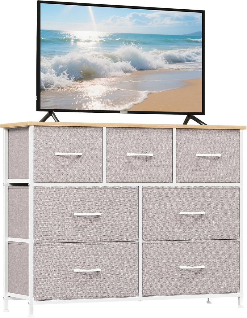 Chest of Drawers for Bedroom 9 Fabric Tall