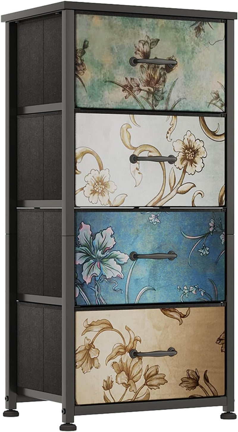Chest of Drawers for Bedroom Fabric with 4