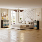 Chest of Drawers for Bedroom Fabric with 4