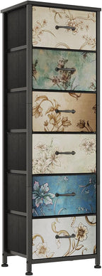 Chest of Drawers for Bedroom Fabric with 6