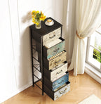 Chest of Drawers for Bedroom Fabric with 6