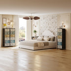 Chest of Drawers for Bedroom Fabric with 6