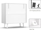 Chest of Drawers for Bedroom Rattan 3 Drawer