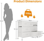 Chest of Drawers for Bedroom with 7 Fabric