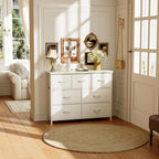 Chest of Drawers for Bedroom with 7 Fabric