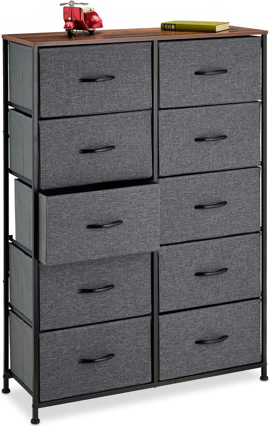Chest of Drawers Hwd: 120x85.5x30CM Metal 10
