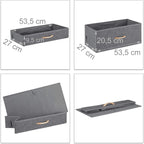 Chest of Drawers on Castors 5 Fabric Decor
