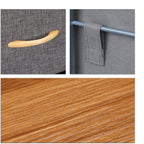 Chest of Drawers on Castors 6 Fabric Decor