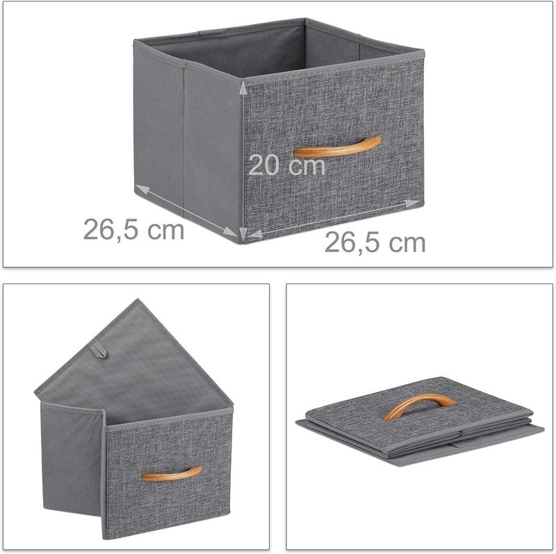 Chest of Drawers on Castors 6 Fabric Decor