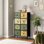 Chest of Drawers Slim Bedroom Furniture with 4