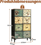 Chest of Drawers Slim Bedroom Furniture with 4