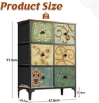 Chest of Drawers Slim Bedroom Furniture with 4