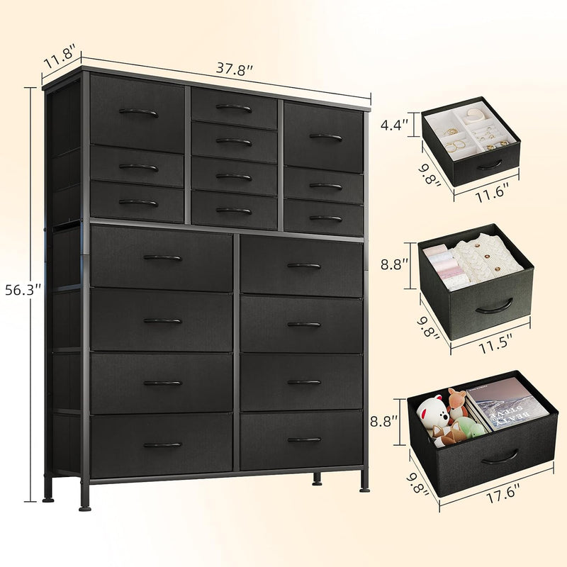 Chest of Drawers with 18 Dressers Chests