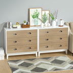 Chest of Drawers with 3 Storage Organiser Wide