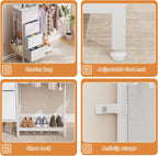 Chest of Drawers with Retractable Hanging Rail