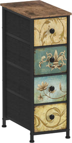 Chest of Drawers with 5 Drawer Narrow Dressers