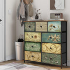 Chest of Drawers with 8 Bohemian Dressing Table