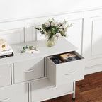 Chest of Drawers with 9 Fabric Storage Dresser