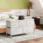 Chest of Drawers with 9 Fabric Storage Dresser