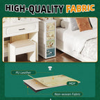 Chest of Drawers with 9 Narrow Tall Dresser