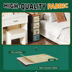 Chest of Drawers with 9 Narrow Tall Dresser