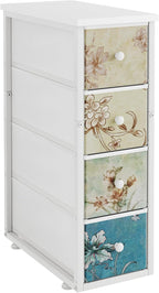 Chest of Drawers with 9 Narrow Tall Dresser