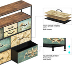 Chest of Drawers with Open Shelf Dresser