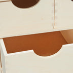 Chest of Drawers Wooden 6 Compartments Self Design