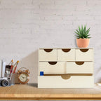 Chest of Drawers Wooden 6 Compartments Self Design