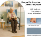 Chesterfield Orthopaedic High Back Seat Chair with Adjustment