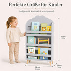 Children's Book Shelf 3-Tier Bookcase Storage for Books