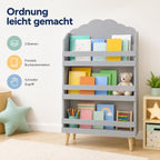 Children's Book Shelf 3-Tier Bookcase Storage for Books