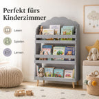 Children's Book Shelf 3-Tier Bookcase Storage for Books