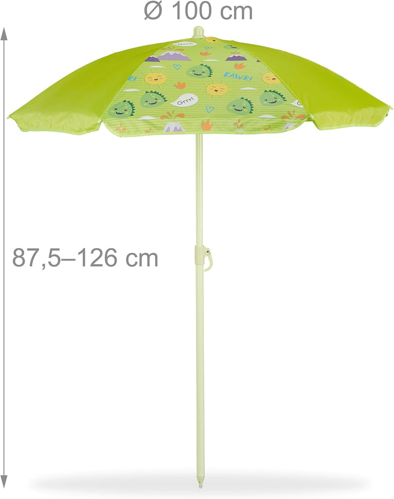 Children’s Camping Furniture Set with Parasol Folding Chairs