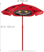 Children’s Camping Furniture Set with Parasol Folding Chairs