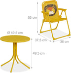 Children’s Camping Furniture Set with Parasol Folding Chairs