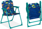 Children’s Camping Furniture Set with Parasol Folding Chairs