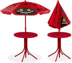Children’s Camping Furniture Set with Parasol Folding Chairs